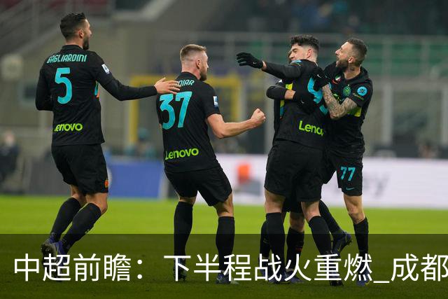 中超前瞻：下半程战火重燃 成都剑指三分申花求反弹